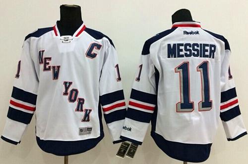 Rangers #11 Mark Messier White 2014 Stadium Series Stitched Jersey