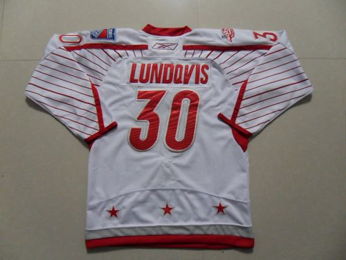 Rangers #30 Henrik Lundqvist 2011 All Star Stitched White Jersey