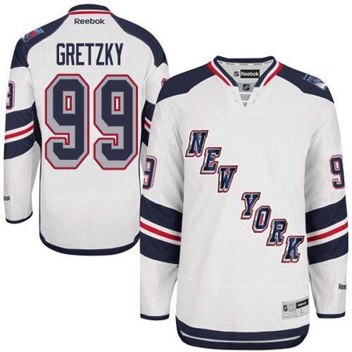 Rangers #99 Wayne Gretzky White 2014 Stadium Series Stitched Jersey