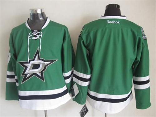 Stars Blank Green Home Stitched Jersey