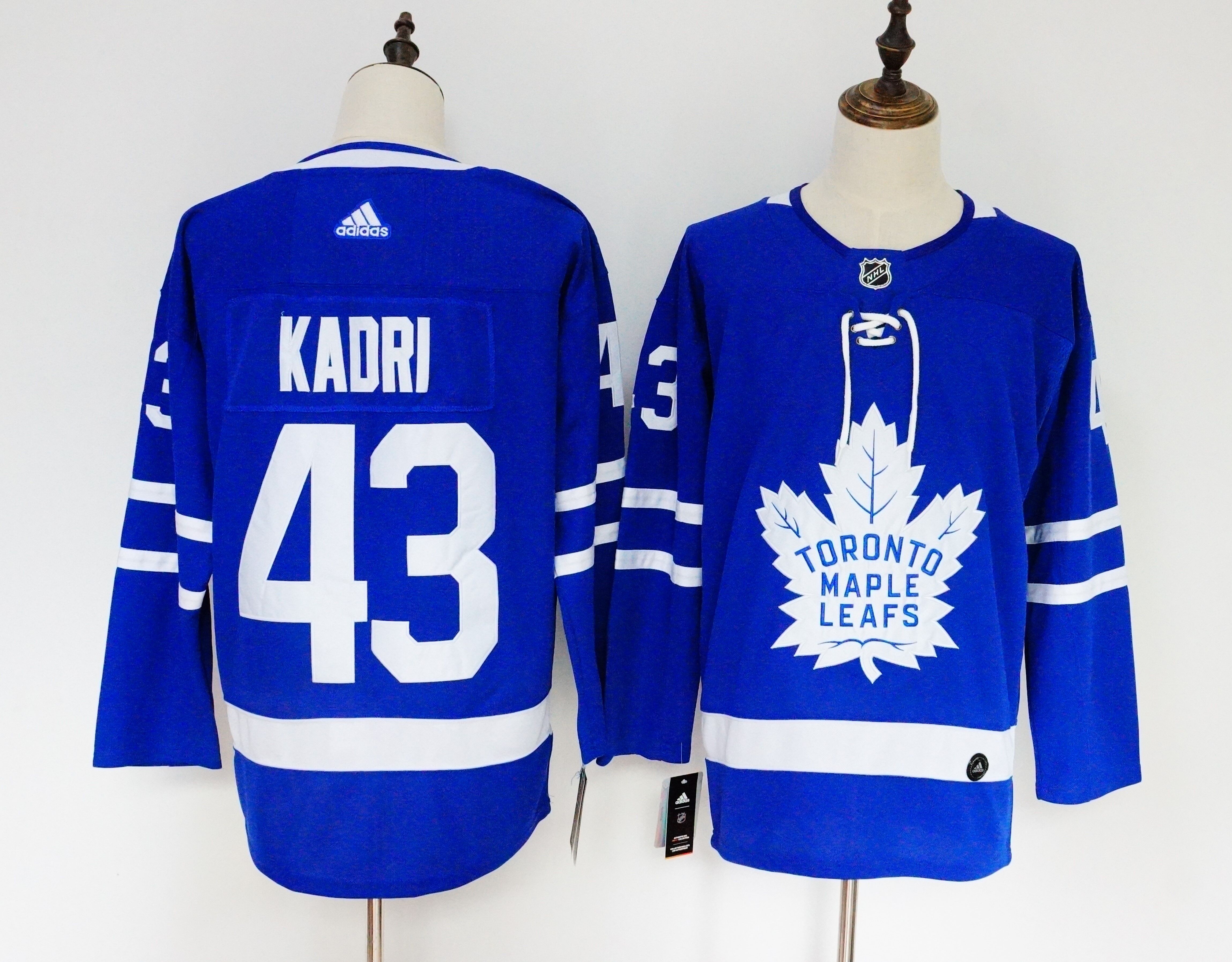 Toronto Maple Leafs #43 Nazem Kadri Blue Stitched Adidas Jersey
