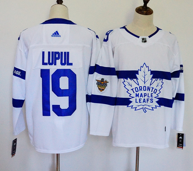 Toronto Maple Leafs #19 Joffrey Lupul White 2018 Stadium Series Stitched Adidas Jersey