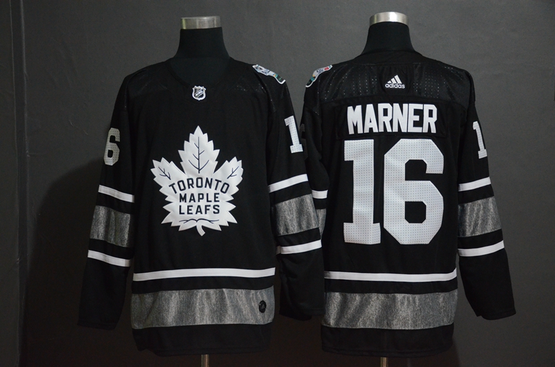 Toronto Maple Leafs #16 Mitchell Marner Black 2019 All-Star Game Jersey