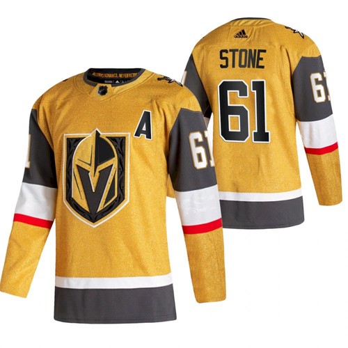Vegas Golden Knights #61 Mark Stone Gold Stitched Jersey