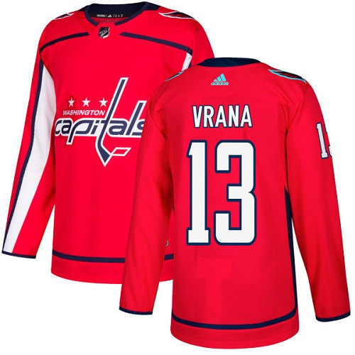 Washington Capitals #13 Jakub Vrana Red Stitched Adidas Jersey