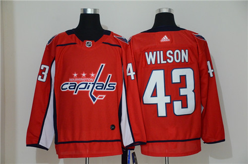 Washington Capitals #43 Tom Wilson Red Stitched Jersey