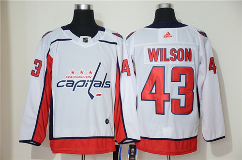 Washington Capitals #43 Tom Wilson White Stitched Jersey