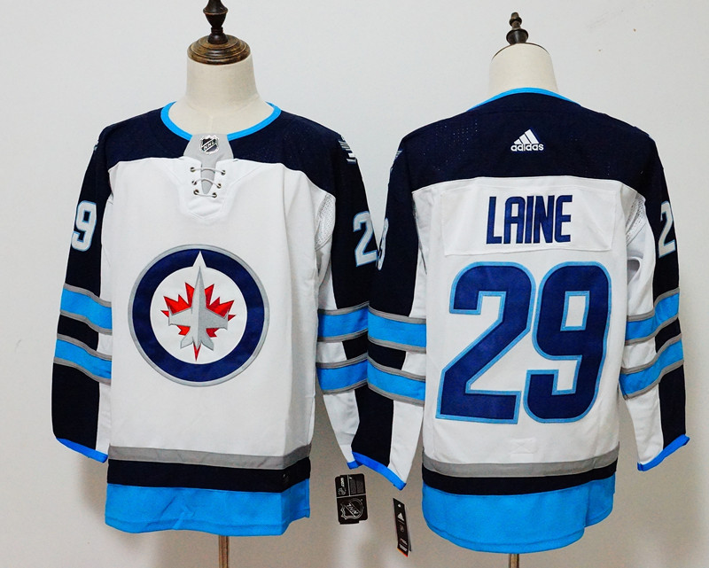 Winnipeg Jets #29 Patrik Laine White Stitched Adidas Jersey