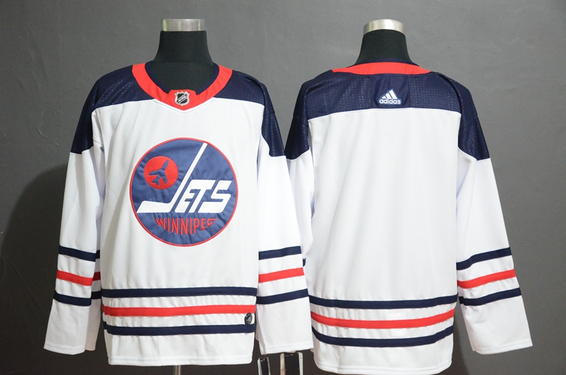Winnipeg Jets White Stitched Jersey