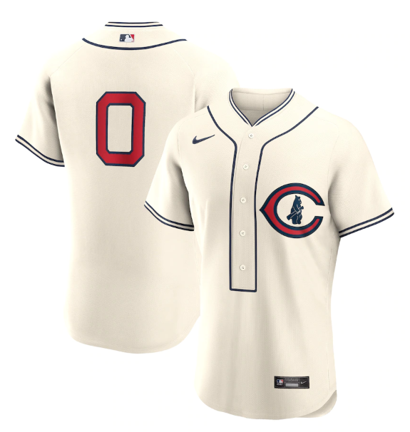 Chicago Cubs #0 Marcus Stroman 2022 Cream Field Of Dreams Stitched Jersey