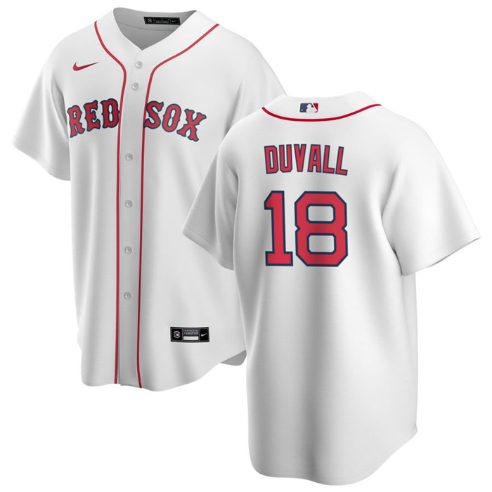 Boston Red Sox #18 Adam Duvall Red Cool Base Stitched Jersey
