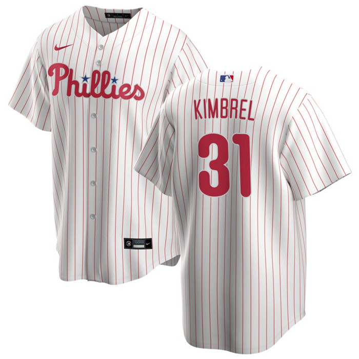 Philadelphia Phillies #31 Craig Kimbrel White Cool Base Stitched Jersey