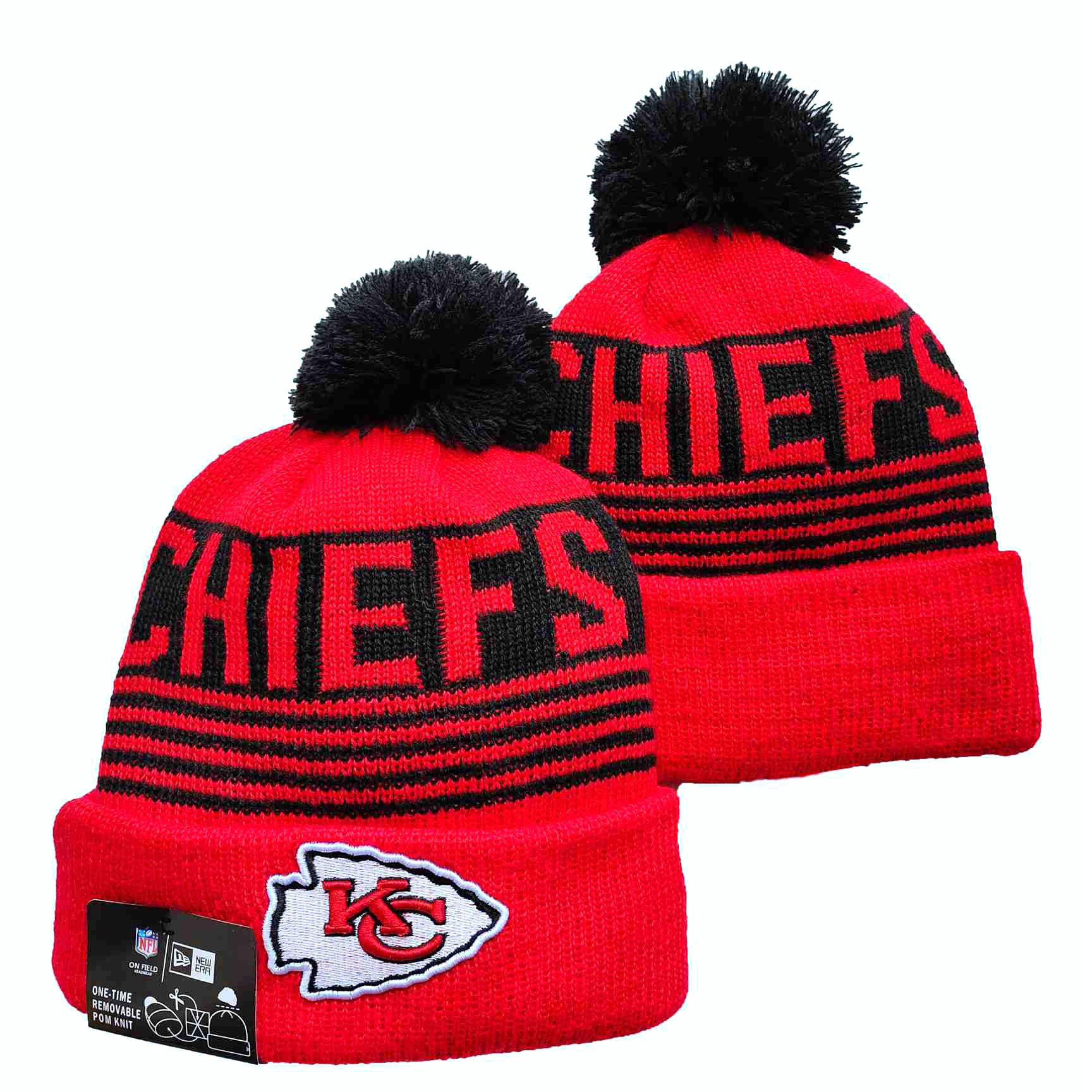 Kansas City Chiefs Knit Hats -1