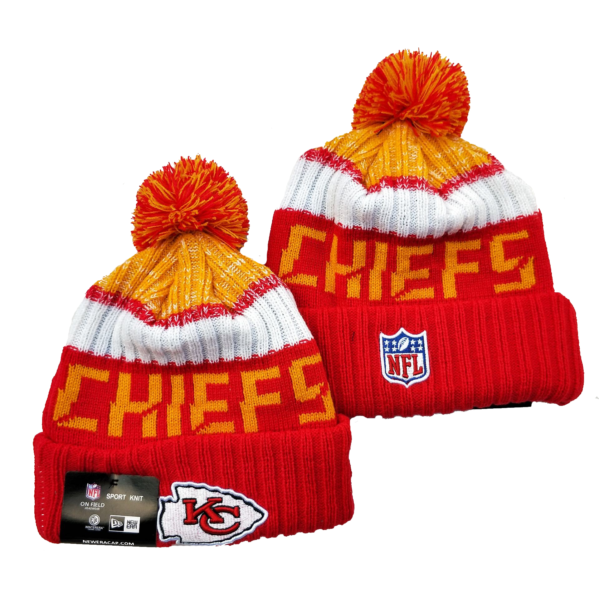 Kansas City Chiefs Knit Hats -13