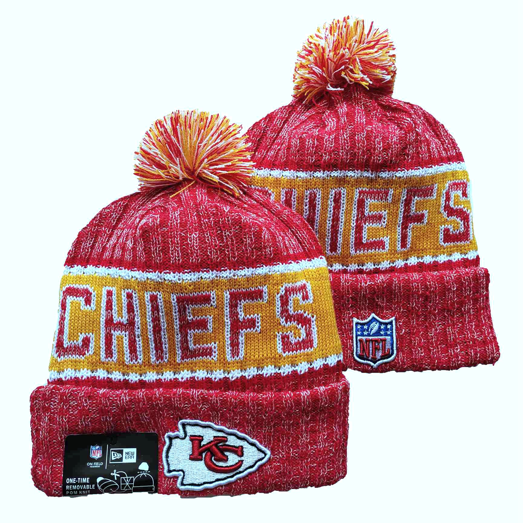Kansas City Chiefs Knit Hats -14