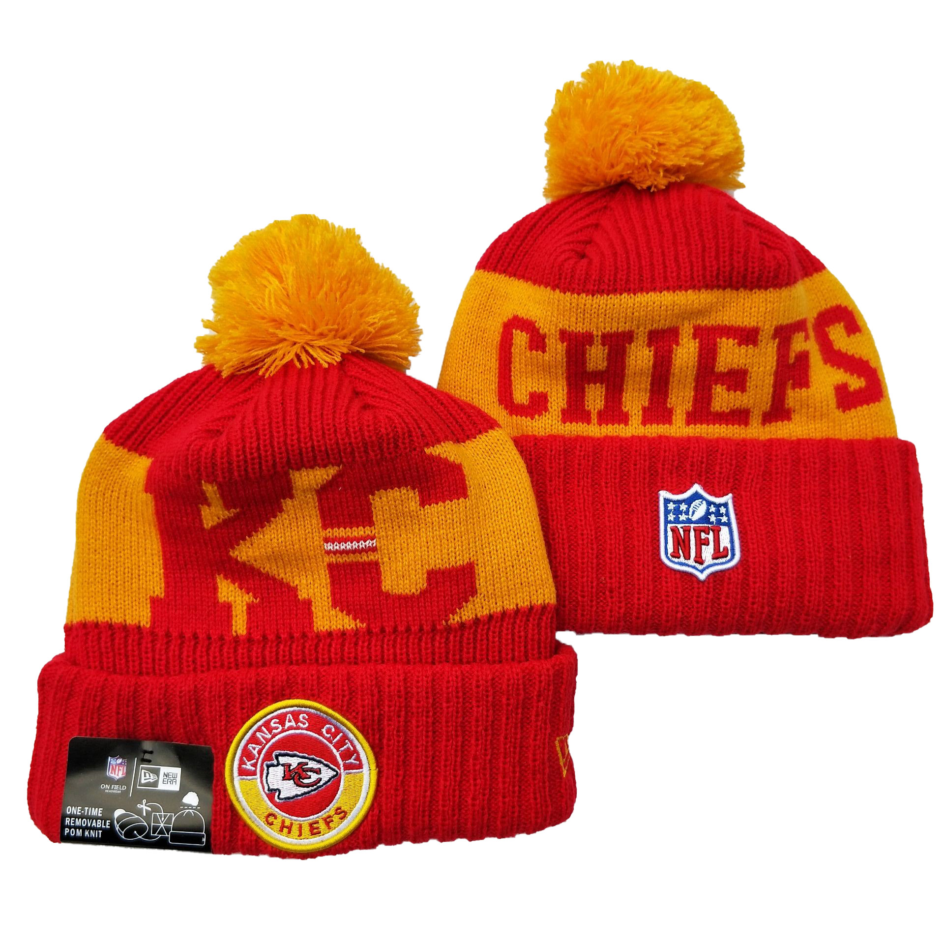 Kansas City Chiefs Knit Hats -15