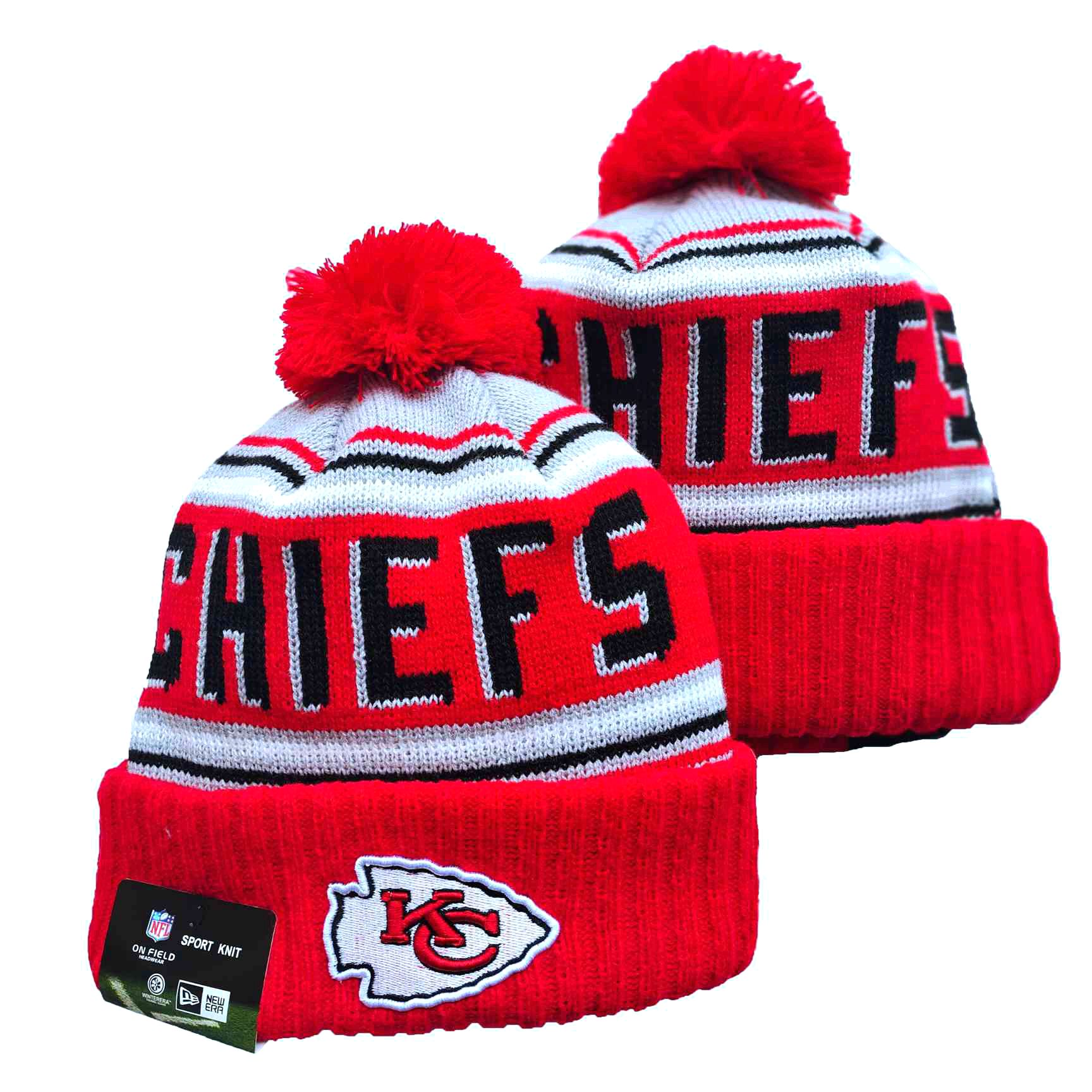 Kansas City Chiefs Knit Hats -16