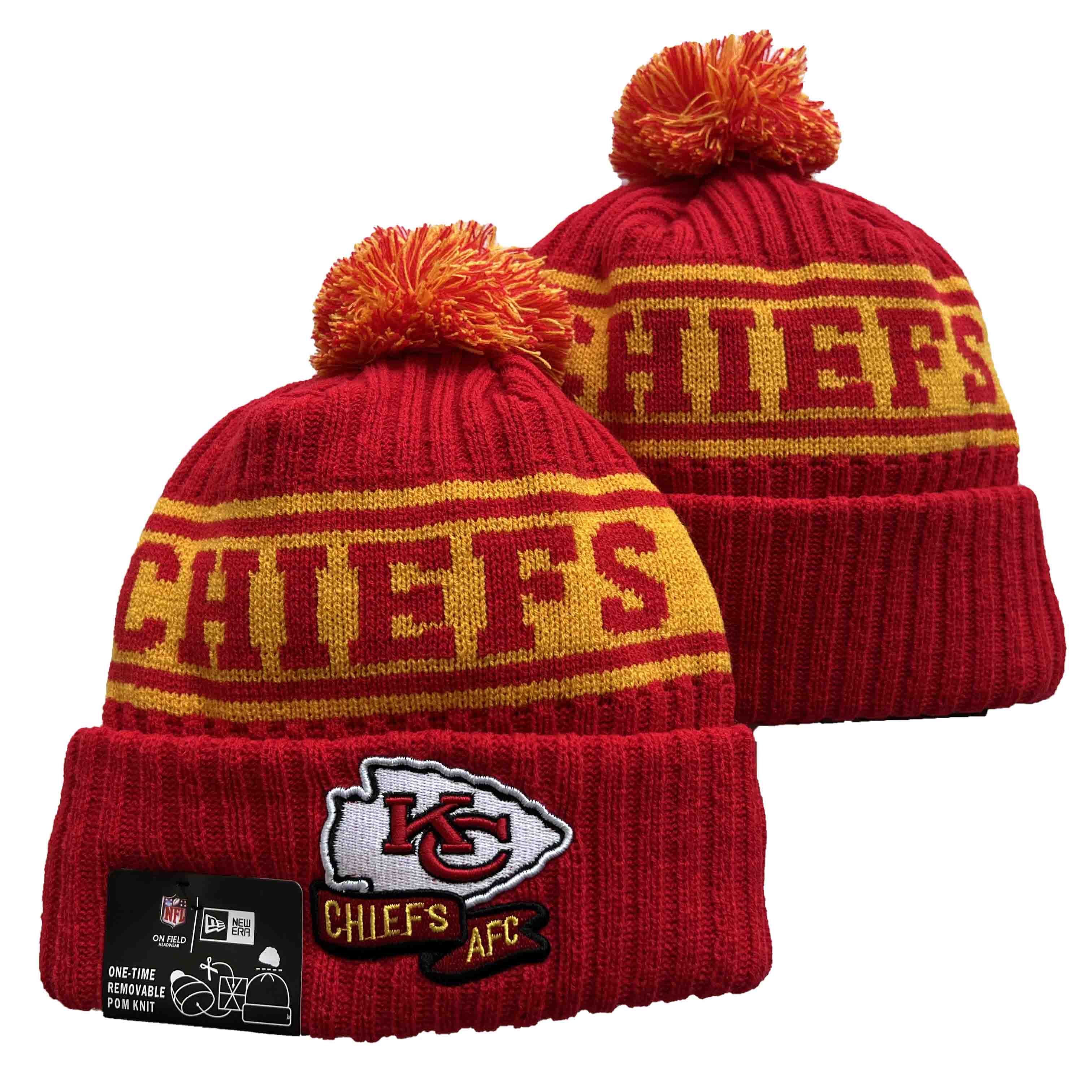 Kansas City Chiefs Knit Hats -18