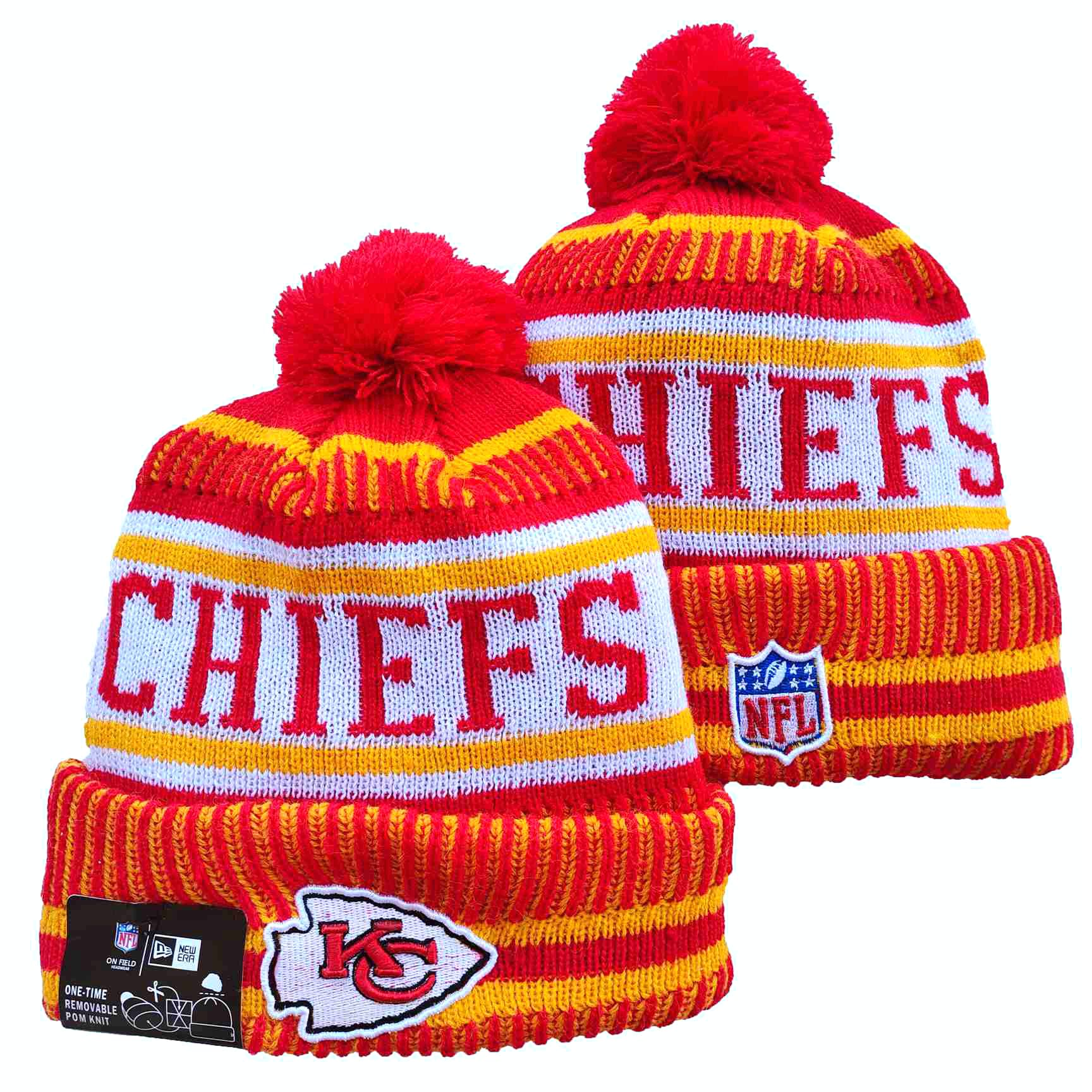 Kansas City Chiefs Knit Hats -2