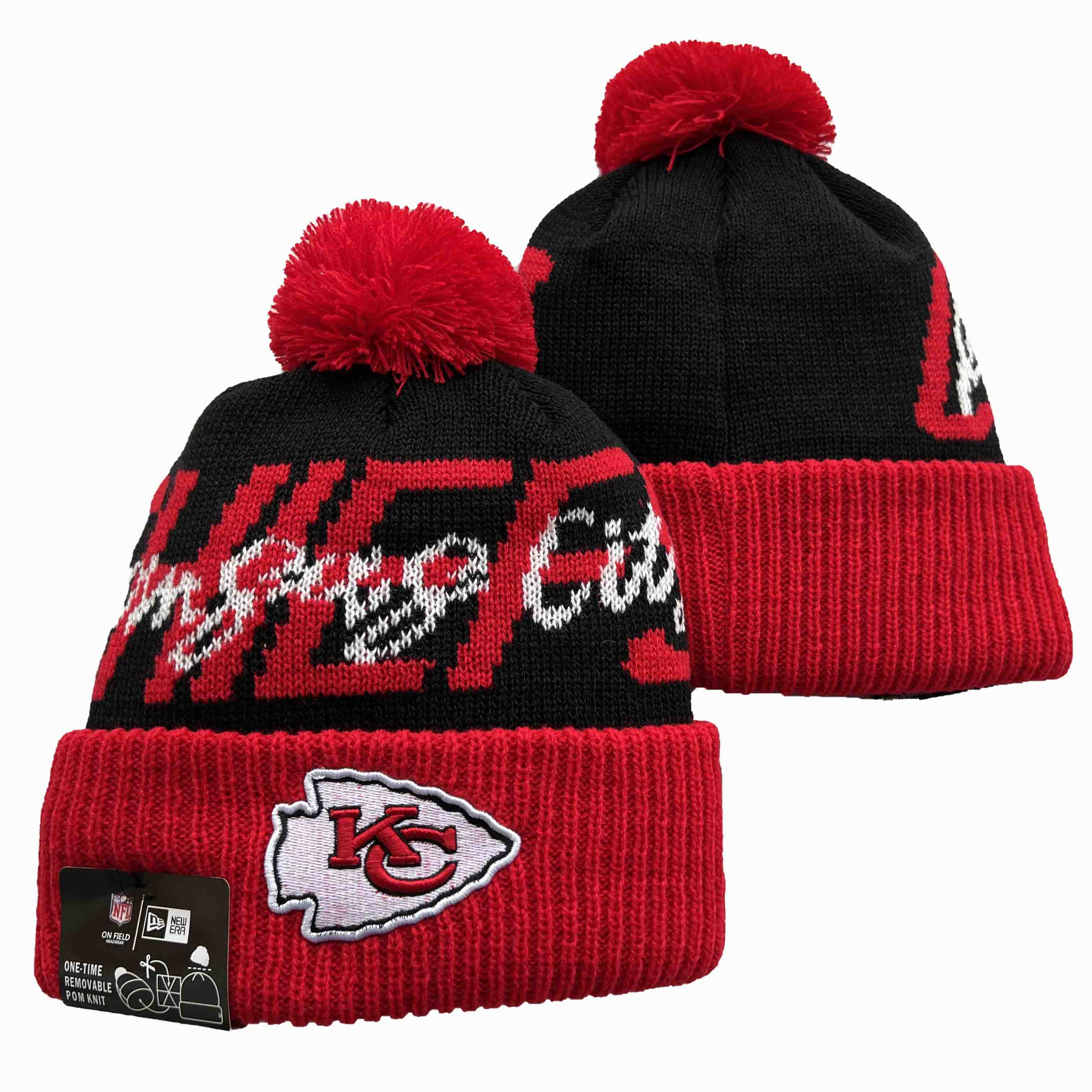 Kansas City Chiefs Knit Hats -4