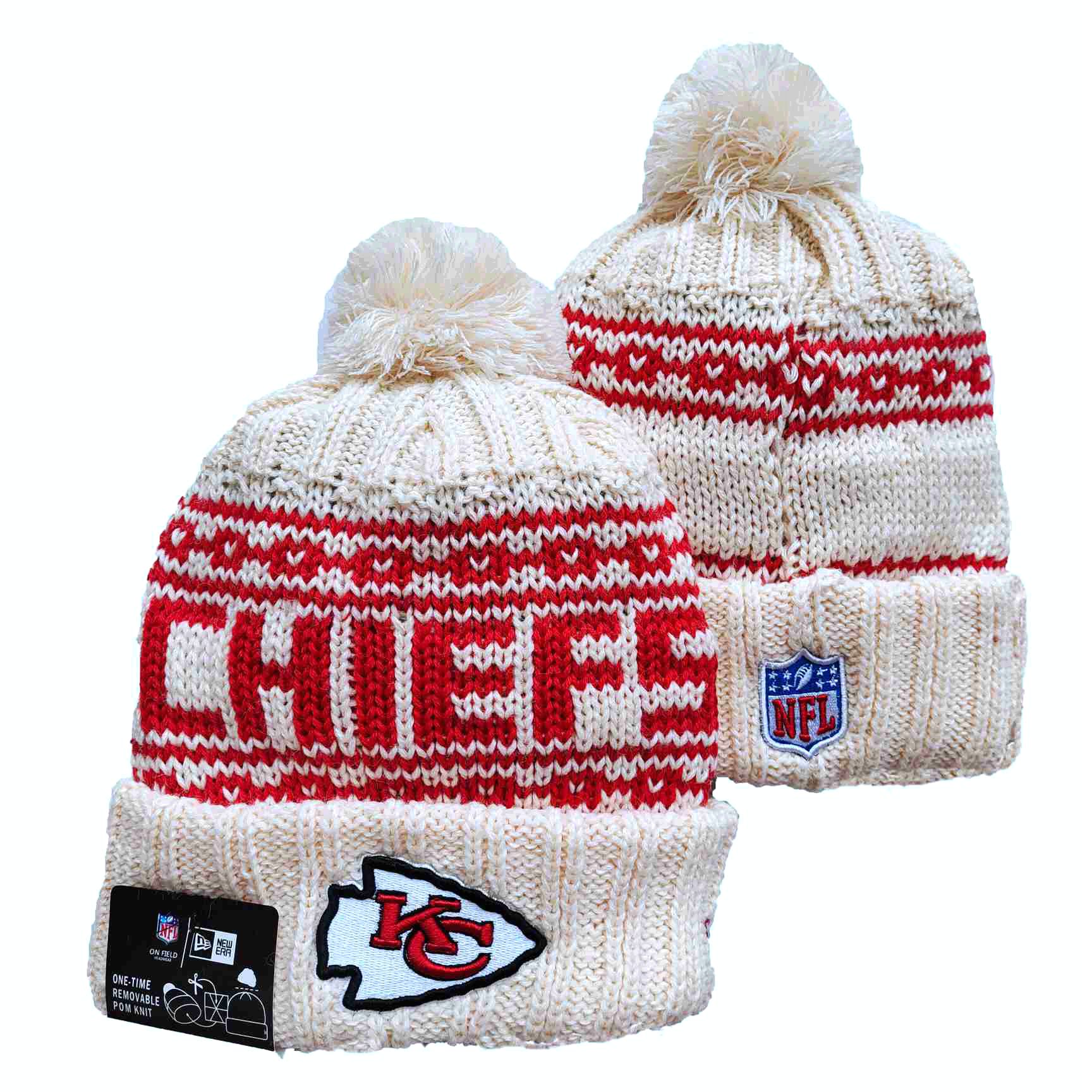 Kansas City Chiefs Knit Hats -5