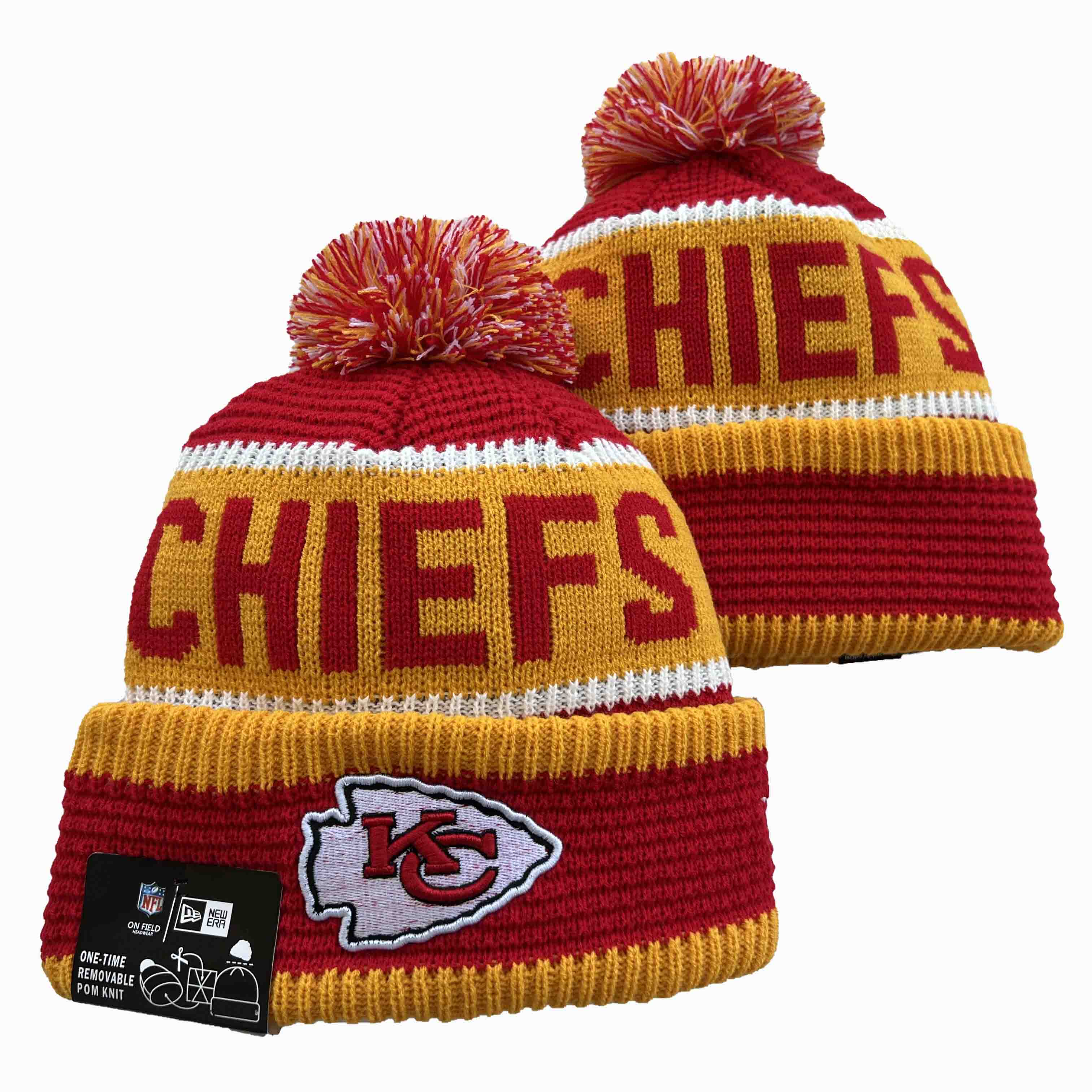 Kansas City Chiefs Knit Hats -7