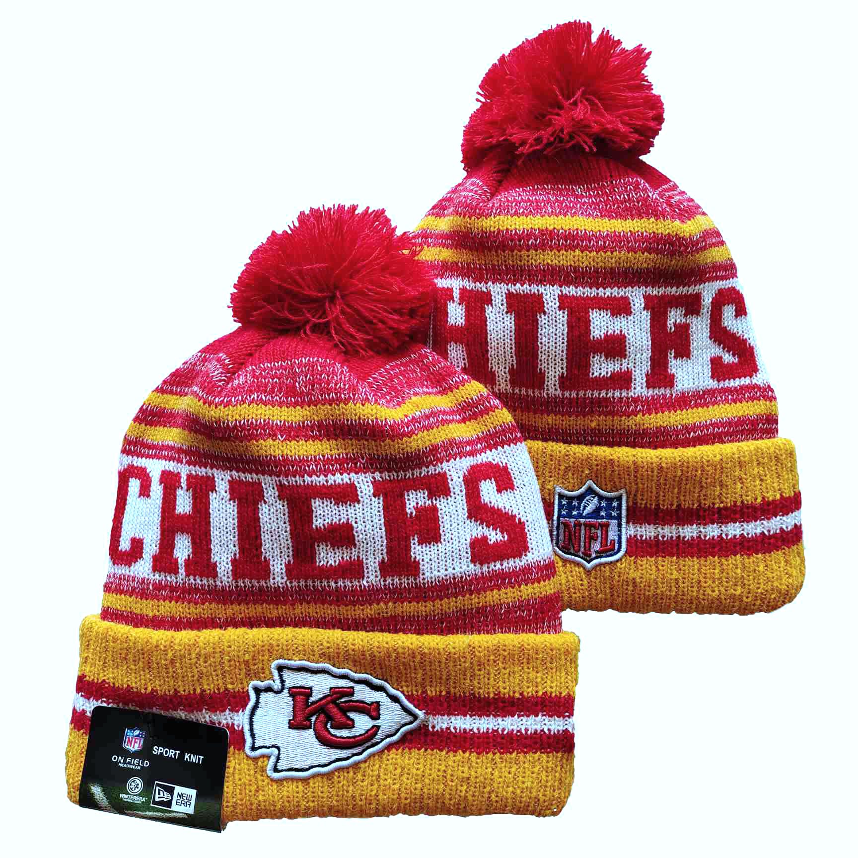 Kansas City Chiefs Knit Hats -9