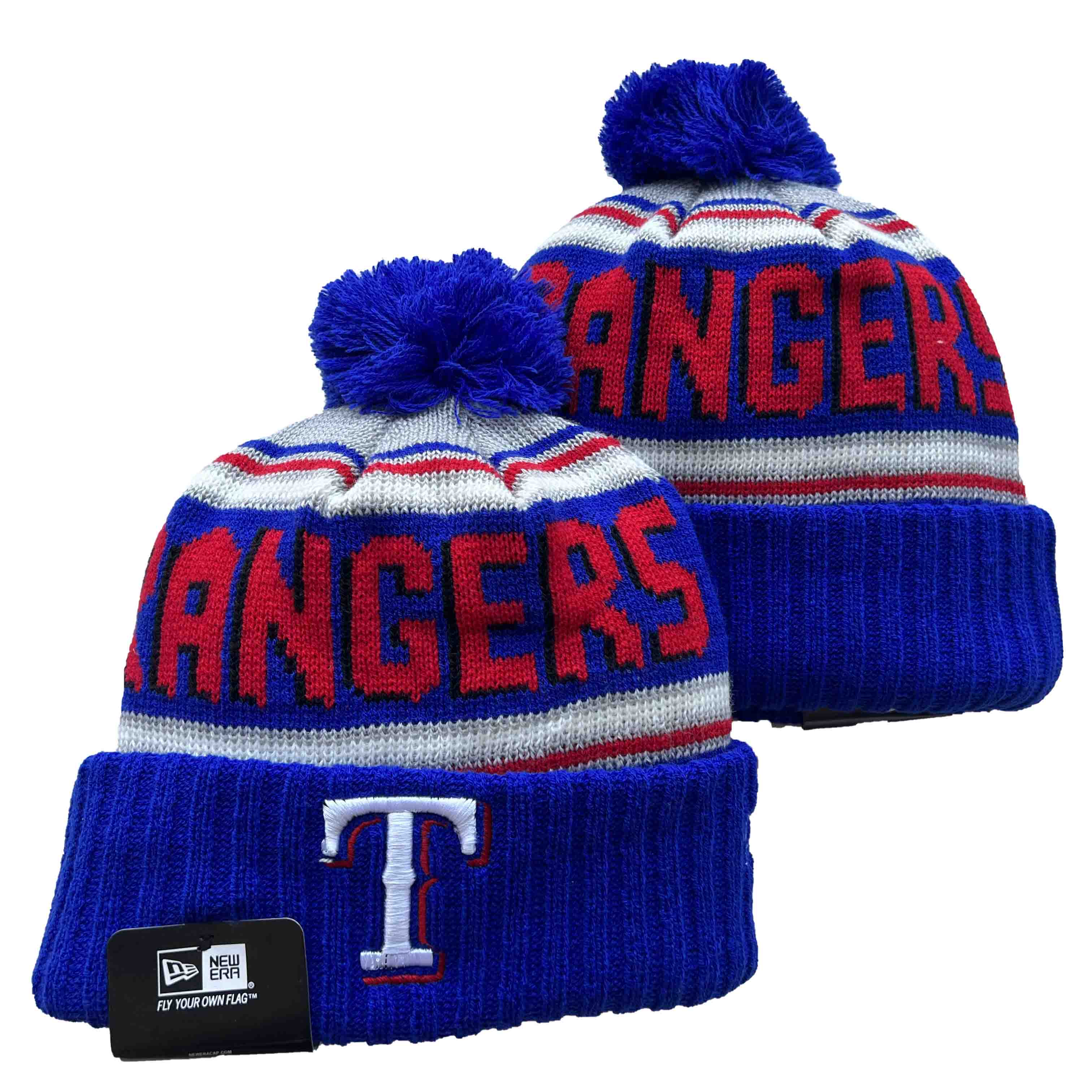 Texas Rangers Knit Hats -2